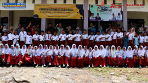 Siswa SDN Ridomanah 02 Terima Bantuan CSR Komputer dan Perlengkapan Sekolah